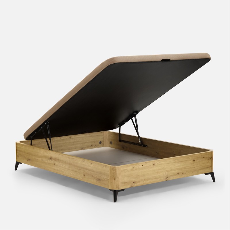 Canapé Madera con patas MILÁN 30 mm