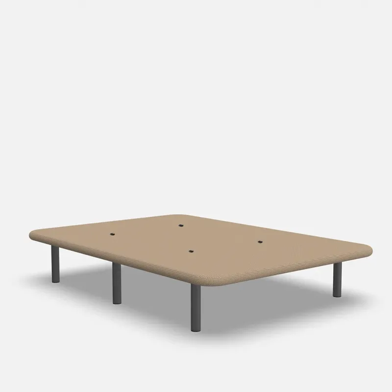 PACK Base Tapizada OSLO + Colchón LYBER