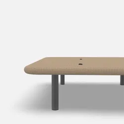 PACK Base Tapizada OSLO + Colchón LYBER